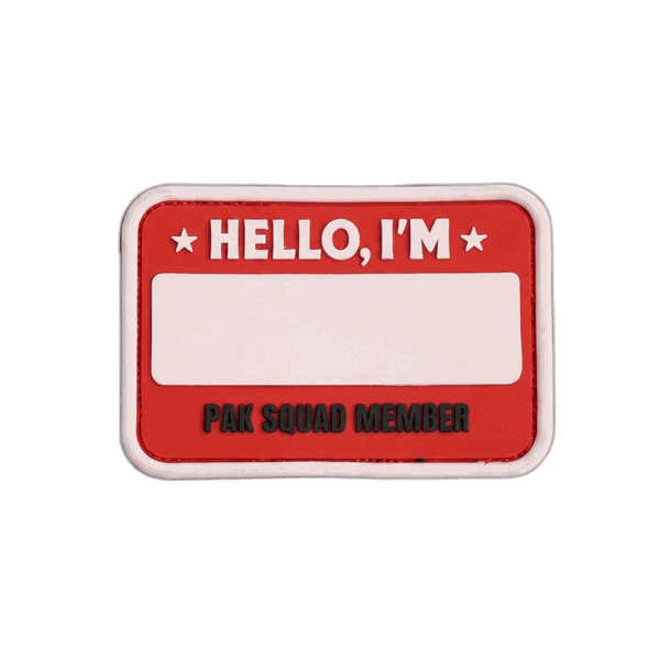 Pak Name Tag Patch
