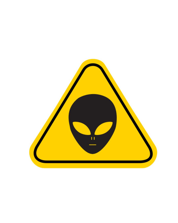 Alien Caution Patch
