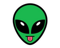 Green Alien Patch