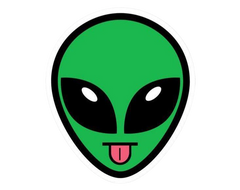 Green Alien Patch