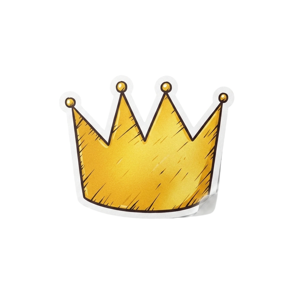 Gold Crown Patch