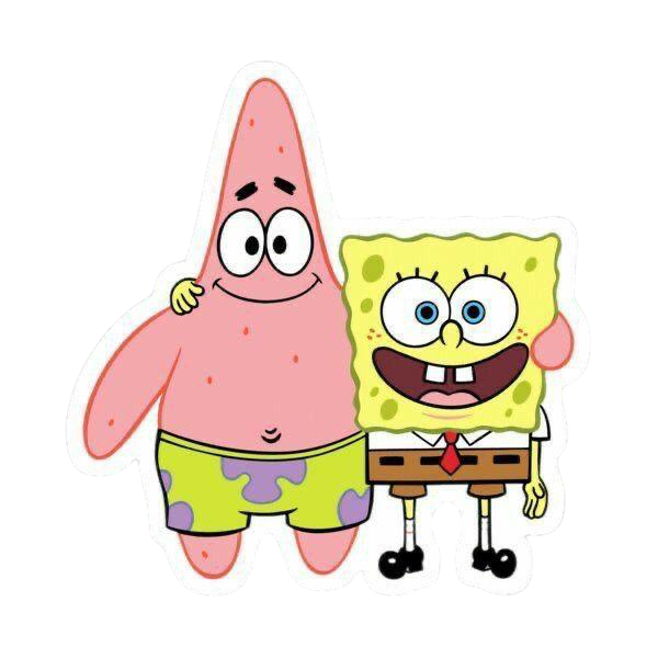 Spongebob & Patrick Patch