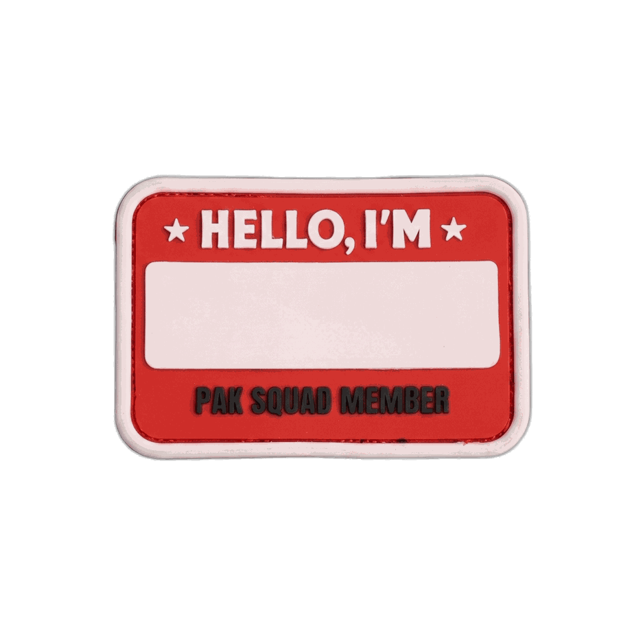 Pak Name Tag Patch
