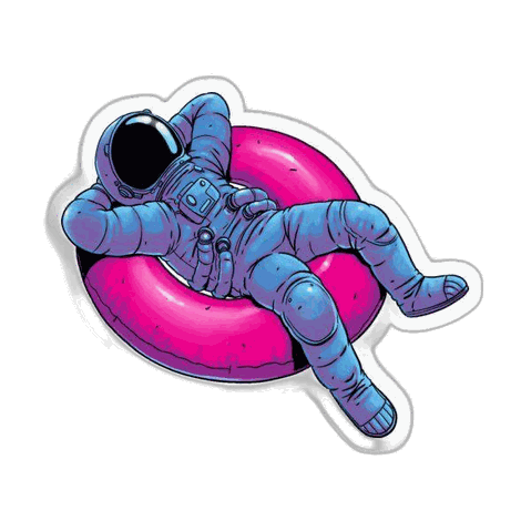 Chill Astronaut Patch