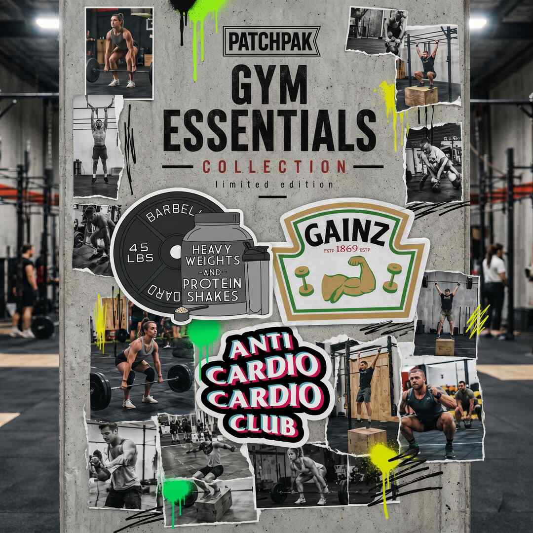 Gym Essentials Patches Bundle