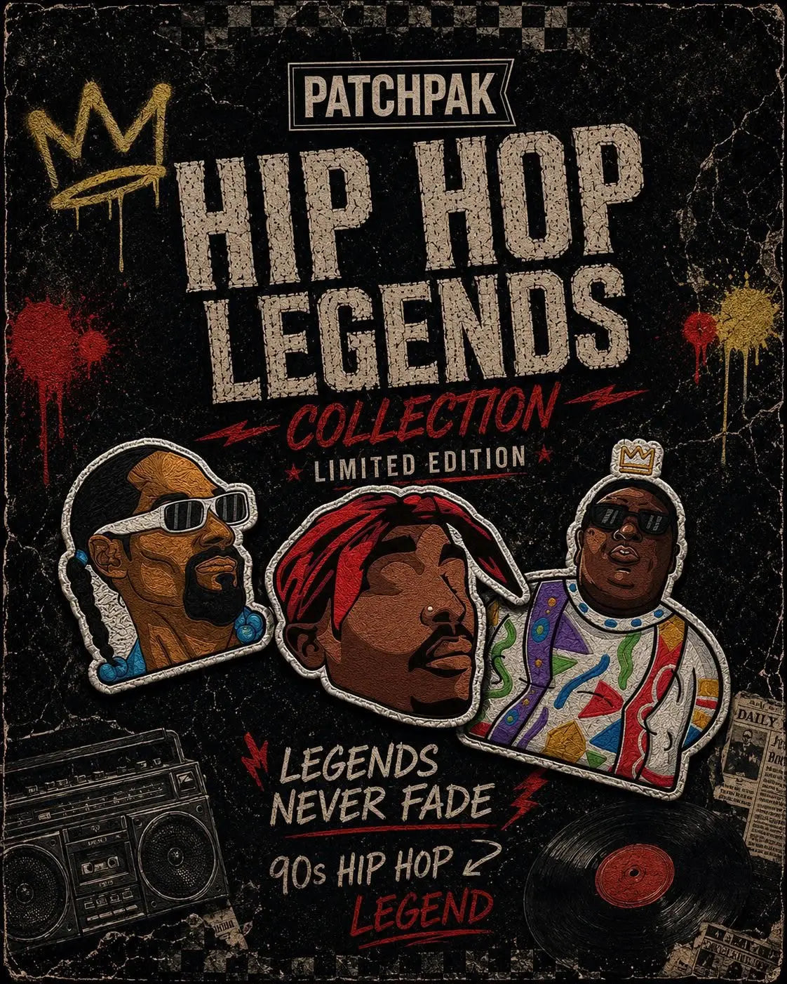 Hip Hop Legends Collection — Limited Edition